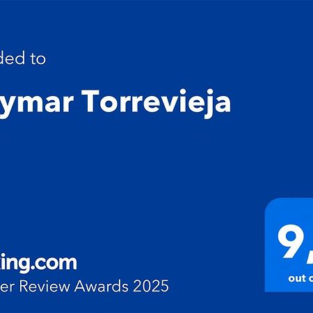 Solymar Torrevieja Leilighet Eksteriør bilde